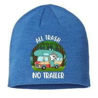 All Trash No Trailer Meaningful Gift Sustainable Beanie