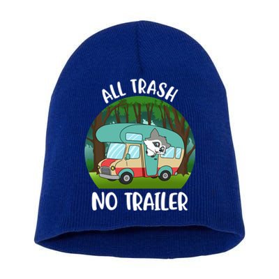 All Trash No Trailer Meaningful Gift Short Acrylic Beanie