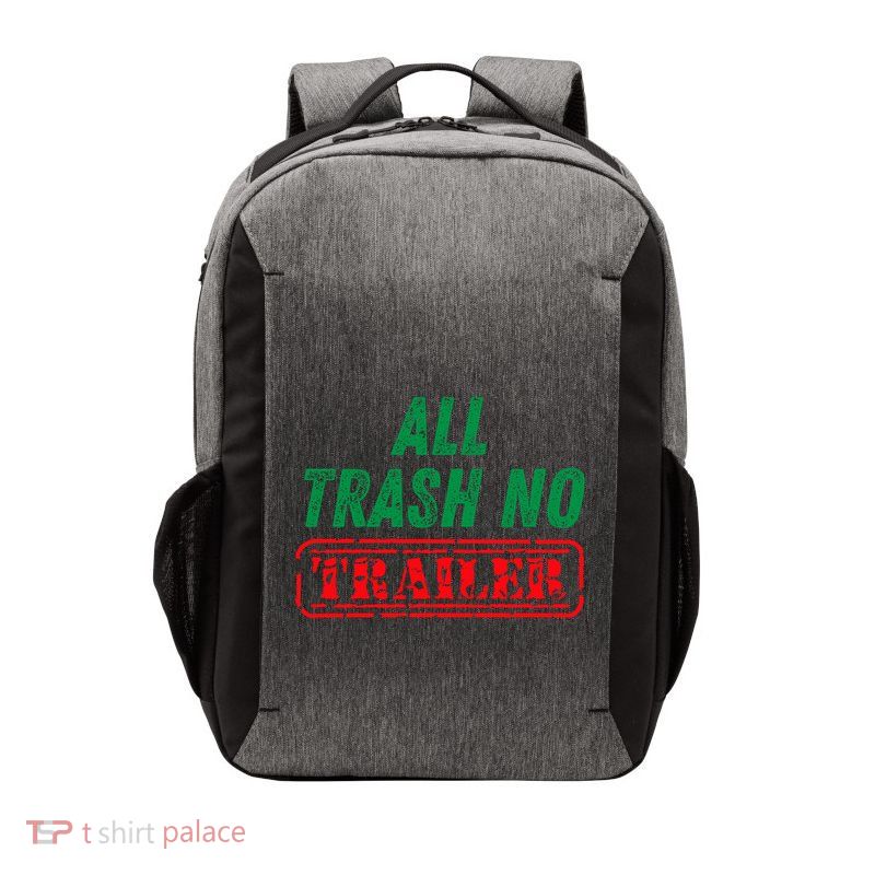 All Trash No Trailer Vector Backpack