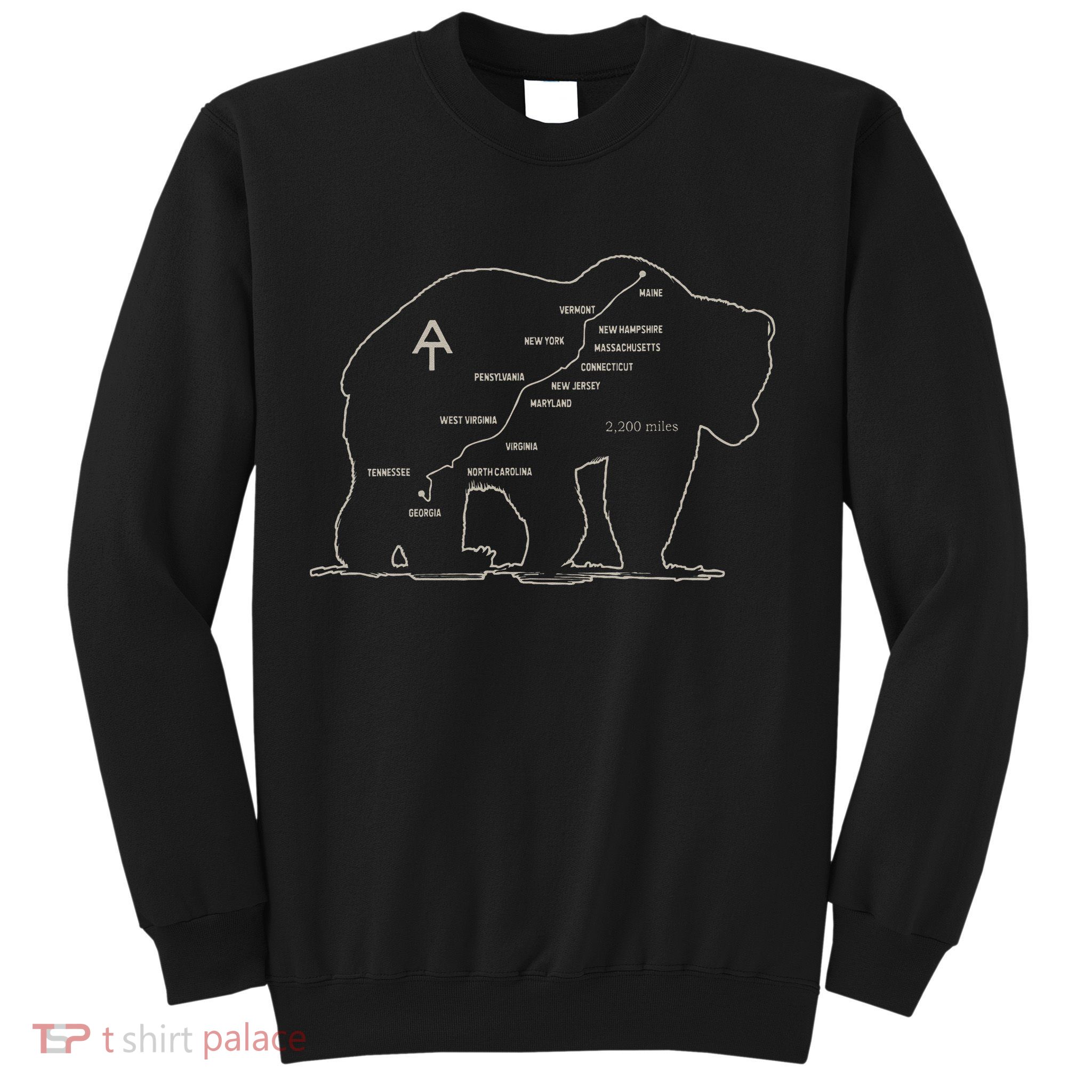 Appalachian Trail National Park Established 1921 1937 Sweatshirt