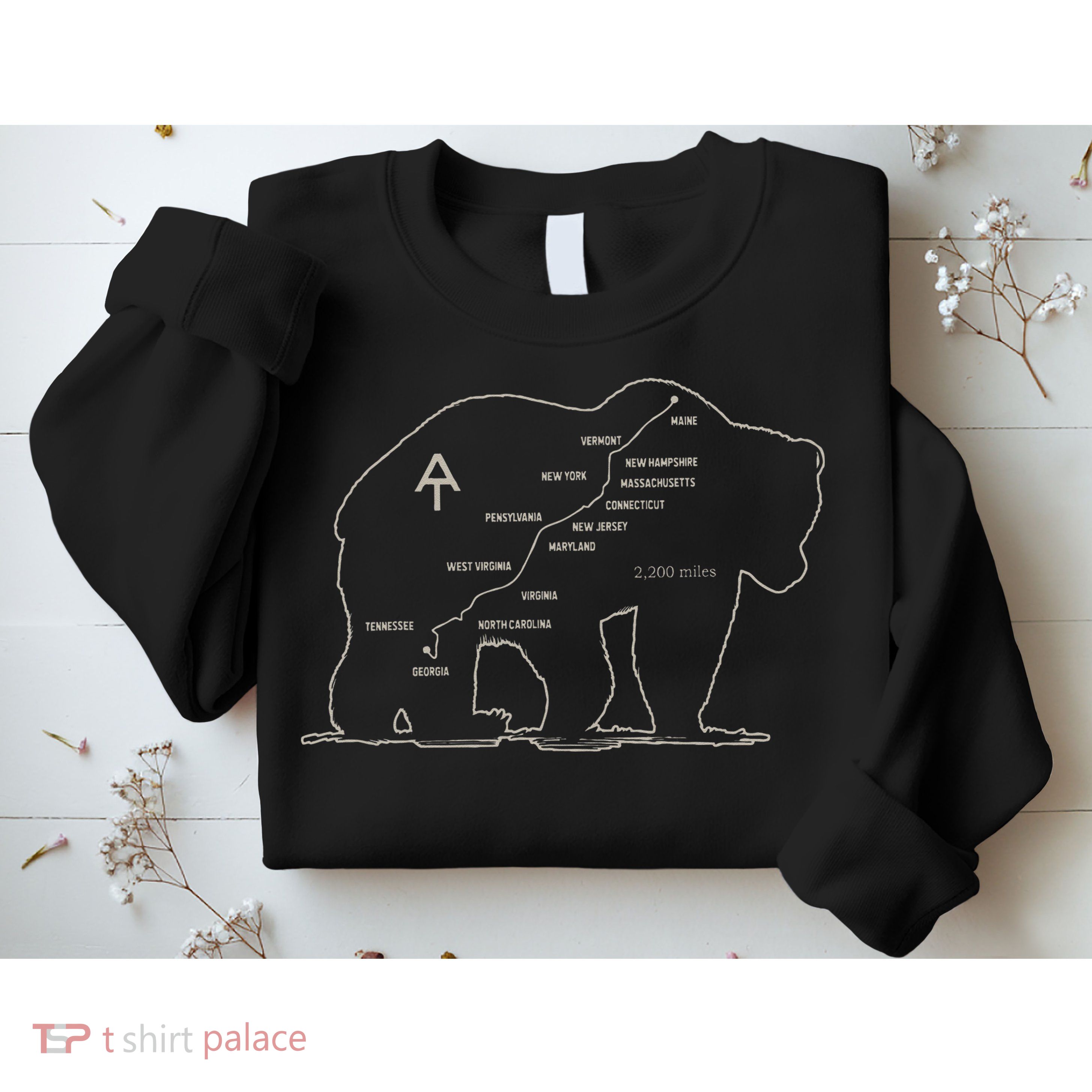 Appalachian Trail National Park Established 1921 1937 Sweatshirt
