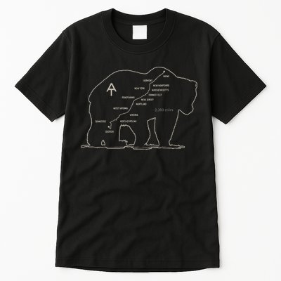 Appalachian Trail National Park Established 1921 1937 Tall T-Shirt