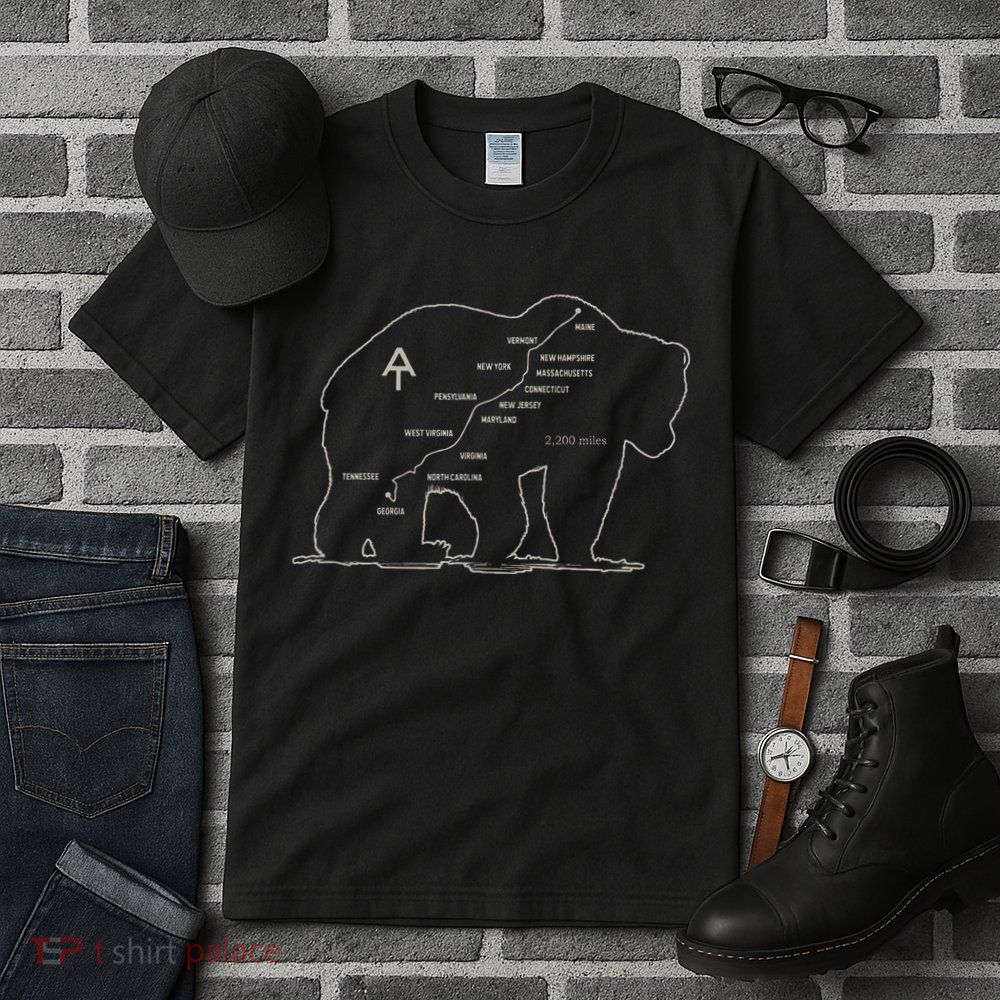 Appalachian Trail National Park Established 1921 1937 Tall T-Shirt