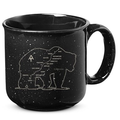 Appalachian Trail National Park Established 1921 1937 15oz Campfire Ceramic Mug