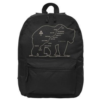Appalachian Trail National Park Established 1921 1937 16 in Basic Backpack