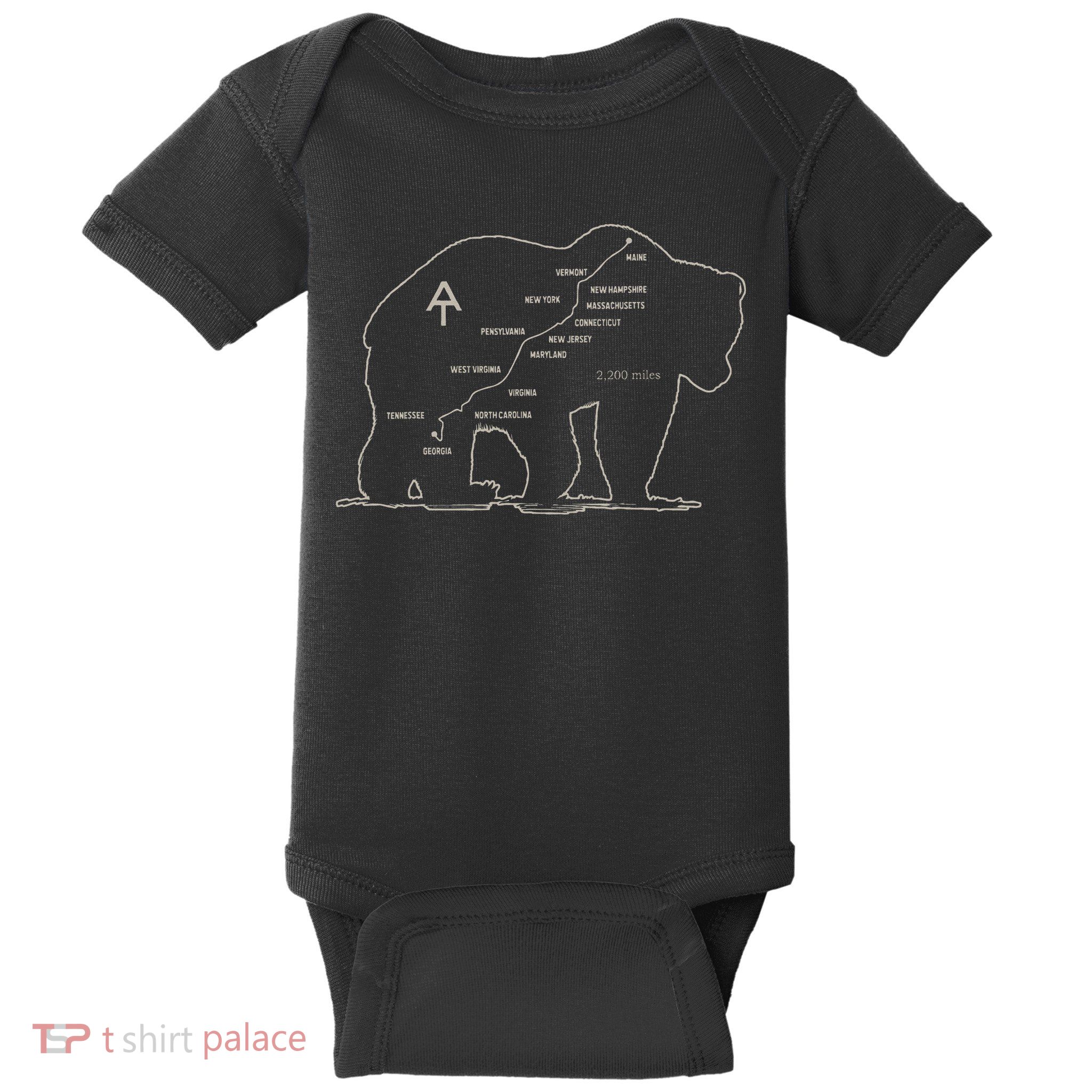 Appalachian Trail National Park Established 1921 1937 Baby Bodysuit