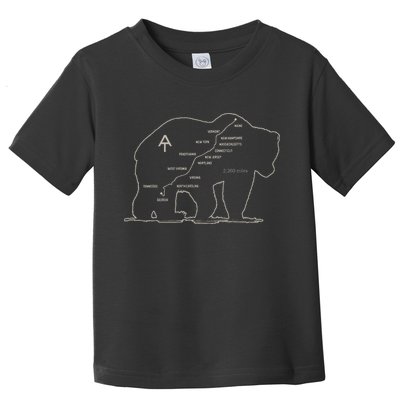 Appalachian Trail National Park Established 1921 1937 Toddler T-Shirt