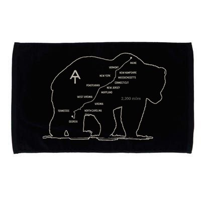 Appalachian Trail National Park Established 1921 1937 Microfiber Hand Towel