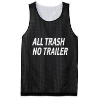 All Trash No Trailer Mesh Reversible Basketball Jersey Tank