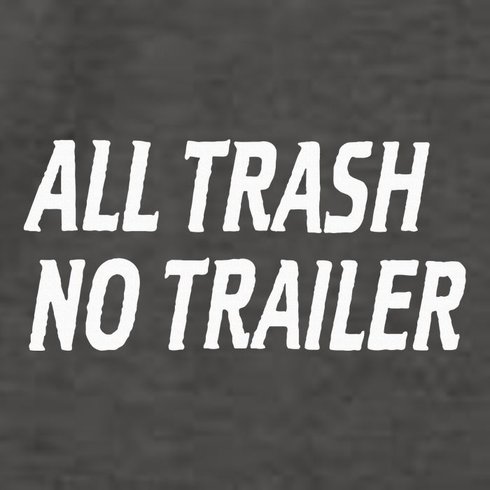 All Trash No Trailer Vector Backpack