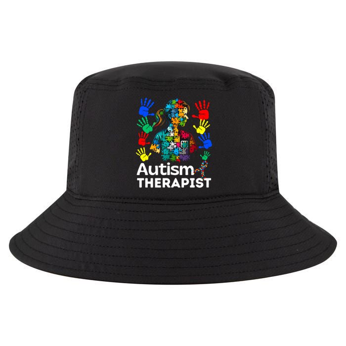 Autism Therapist Navigating Autism T Autism Counseling T Gift Cool Comfort Performance Bucket Hat