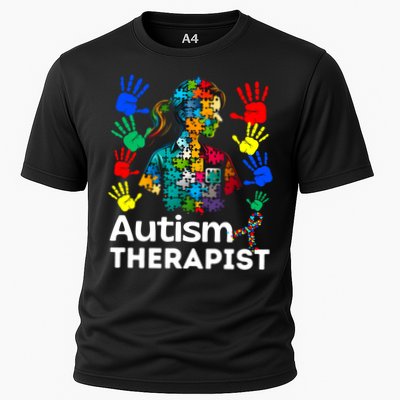 Autism Therapist Navigating Autism T Autism Counseling T Gift Performance Shirt