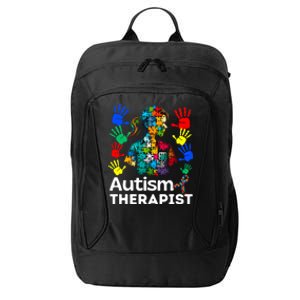 Autism Therapist Navigating Autism T Autism Counseling T Gift City Backpack