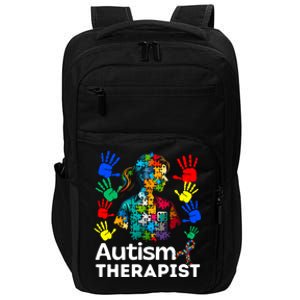 Autism Therapist Navigating Autism T Autism Counseling T Gift Impact Tech Backpack