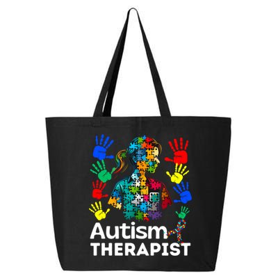 Autism Therapist Navigating Autism T Autism Counseling T Gift 25L Jumbo Tote