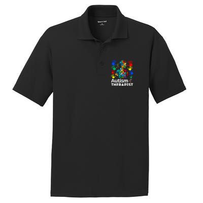 Autism Therapist Navigating Autism T Autism Counseling T Gift PosiCharge RacerMesh Polo