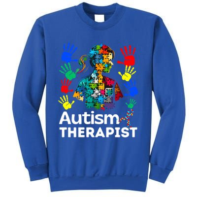 Autism Therapist Navigating Autism T Autism Counseling T Gift Sweatshirt