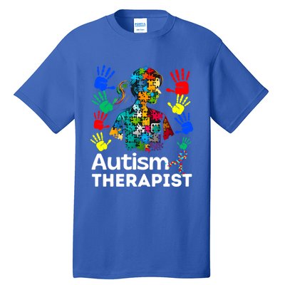 Autism Therapist Navigating Autism T Autism Counseling T Gift Tall T-Shirt