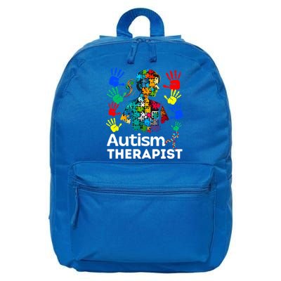 Autism Therapist Navigating Autism T Autism Counseling T Gift 16 in Basic Backpack