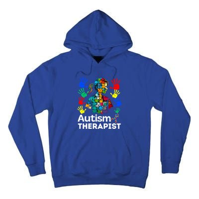 Autism Therapist Navigating Autism T Autism Counseling T Gift Tall Hoodie