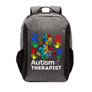 Autism Therapist Navigating Autism T Autism Counseling T Gift Vector Backpack