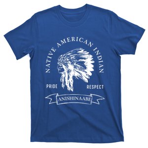 Anishinaabe Tribe Native American Indian Pride Respect Vinta Gift T-Shirt