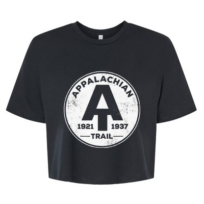 Appalachian Trail National Park Established 1921 1937 Bella+Canvas Jersey Crop Tee