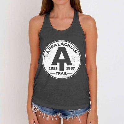 Appalachian Trail National Park Established 1921 1937 Women's Knotted Racerback Tank