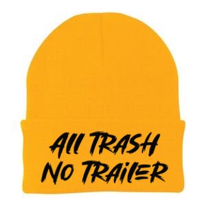 All Trash No Trailer Knit Cap Winter Beanie