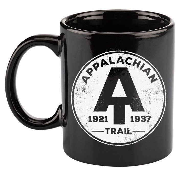 Appalachian Trail National Park Established 1921 1937 11oz C Handle Ceramic Mug