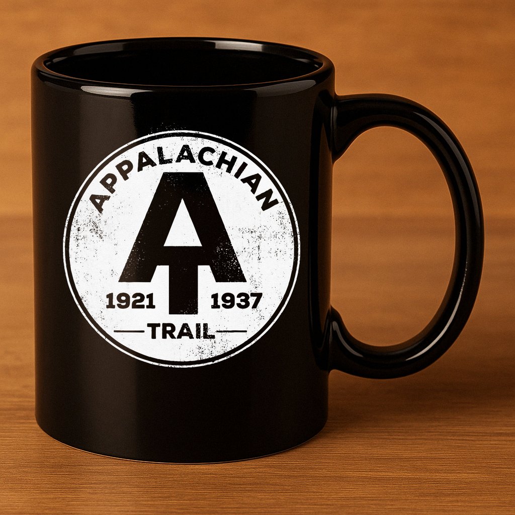 Appalachian Trail National Park Established 1921 1937 11oz C Handle Ceramic Mug