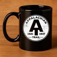 Appalachian Trail National Park Established 1921 1937 11oz C Handle Ceramic Mug
