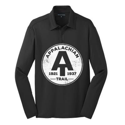 Appalachian Trail National Park Established 1921 1937 Silk Touch Performance Long Sleeve Polo