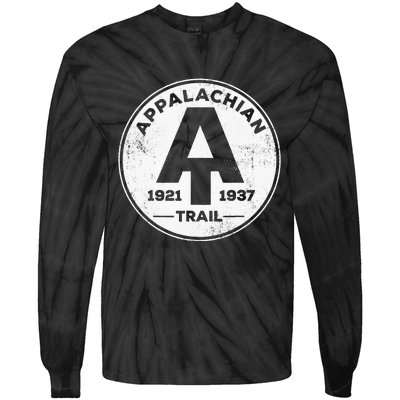 Appalachian Trail National Park Established 1921 1937 Tie-Dye Long Sleeve Shirt