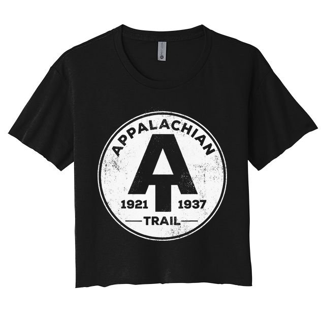Appalachian Trail National Park Established 1921 1937 Women's Crop Top Tee