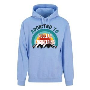 Addicted To Nuclear Engineering College Major Gift Unisex Surf Hoodie