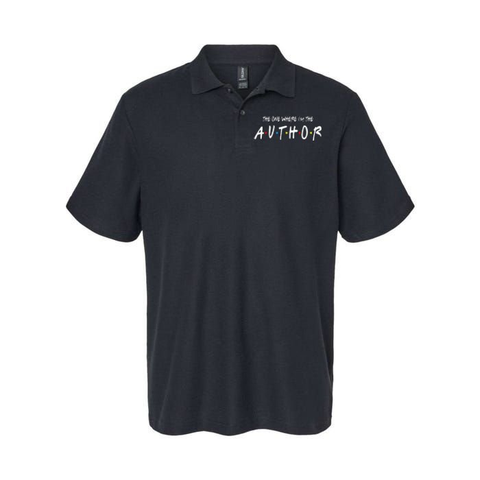 Author The One Where IM The Author Gift For Friend Softstyle Adult Sport Polo