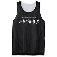 Author The One Where IM The Author Gift For Friend Mesh Reversible Basketball Jersey Tank