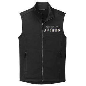 Author The One Where IM The Author Gift For Friend Collective Smooth Fleece Vest