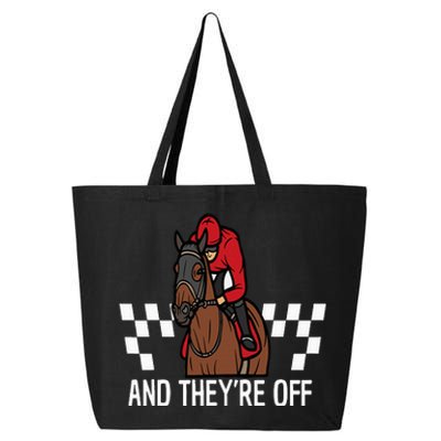 And TheyRe Off Horse Racing Derby 150th 2024 Derby Day 25L Jumbo Tote