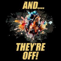 And They're Off Horse Racing Sports Fan Bag