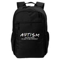 Autism The One Where Its Okay To Be Different Autism Awareness Backpack