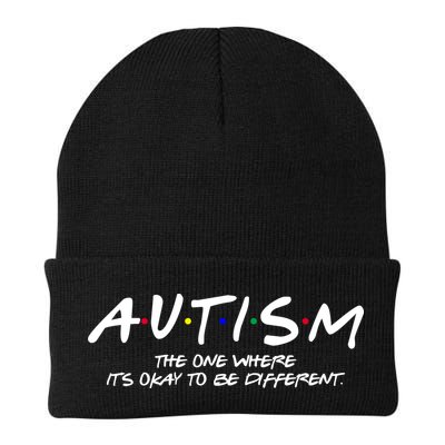 Autism The One Where Its Okay To Be Different Autism Awareness Beanie