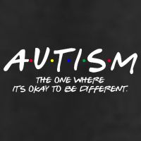 Autism The One Where Its Okay To Be Different Autism Awareness 25L Jumbo Tote