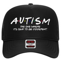 Autism The One Where Its Okay To Be Different Autism Awareness Hat