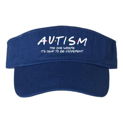 Autism The One Where Its Okay To Be Different Autism Awareness Visor