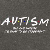 Autism The One Where Its Okay To Be Different Autism Awareness Cotton Canvas Backpack