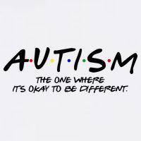 Autism The One Where Its Okay To Be Different Autism Awareness Garment-Dyed Sweatshirt