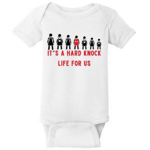 Annie & The Orphans Its A Hard Knock Life Baby Bodysuit