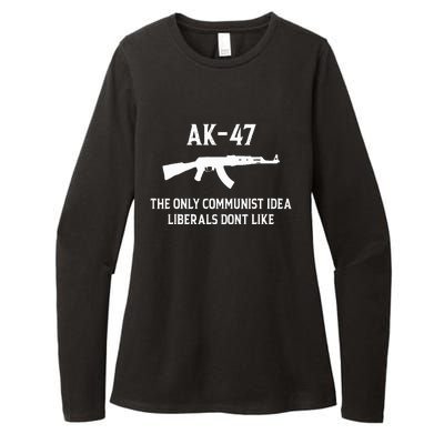 Ak47 The Only Communist Idea Liberals DonT Like Womens CVC Long Sleeve Shirt